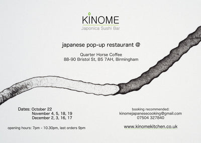 Kinome - Japanese Sushi Pop Up