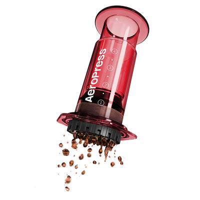 AeroPress Clear Coffee Maker (Red)