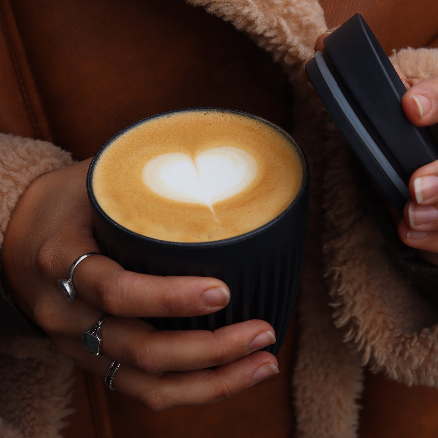 Huskee Cup and Universal Lid