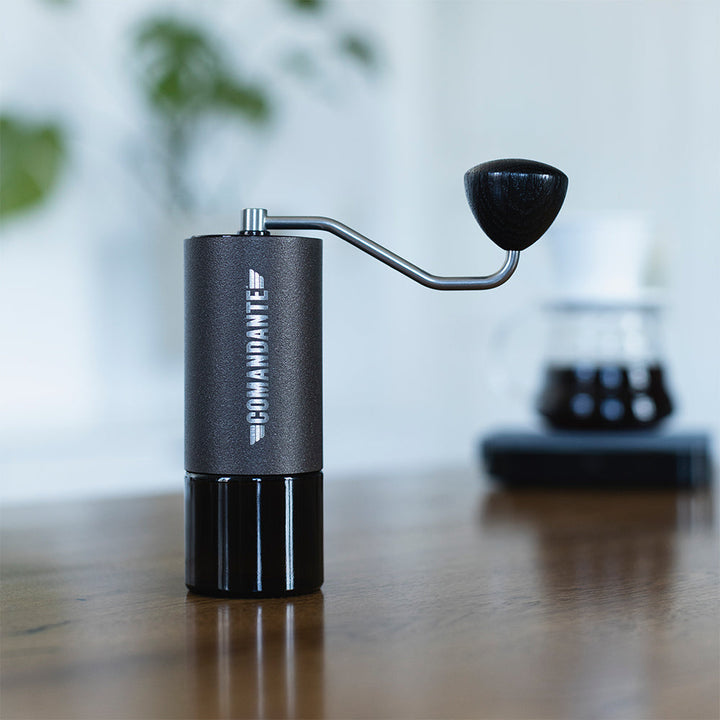 【新品即日発送】Comandante Coffee Grinder Black Commandante C40 Nitro Blade Black Coffee Hand Grinder | RAVE Coffee