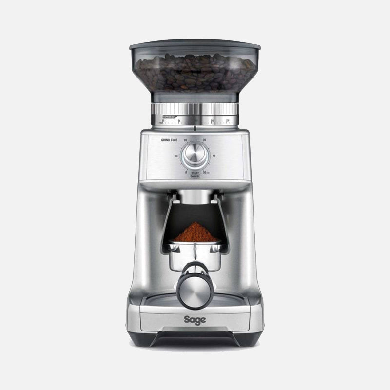 Sage The Dose Control Pro Coffee Grinder Silver